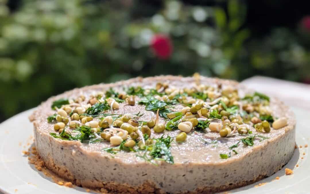 Cheesecake salé façon moutabal